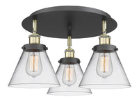 Ballston Semi-Flush Mount Satin Nickel