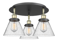 Ballston Semi-Flush Mount Satin Nickel