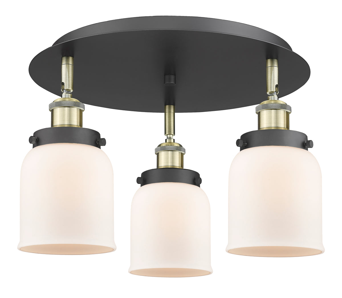 Cone 17-Inch 3-Light Semi-Flush Mount