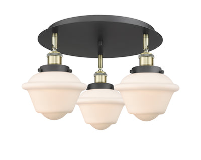 Oxford 19-Inch 3-Light Semi-Flush Mount