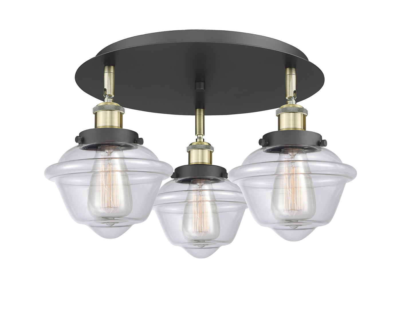 Ballston Semi-Flush Mount Satin Nickel