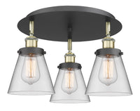 Ballston Semi-Flush Mount Satin Nickel Finish