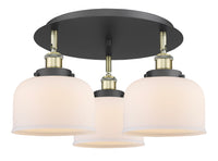 Ballston Semi-Flush Mount Satin Nickel