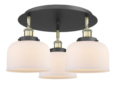 Ballston Semi-Flush Mount Satin Nickel