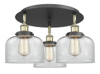 Ballston Semi-Flush Mount Satin Nickel