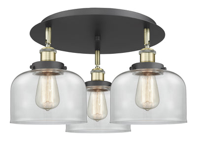 Ballston Semi-Flush Mount Satin Nickel