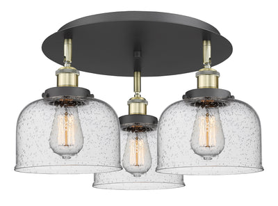 Ballston Semi-Flush Mount Satin Nickel
