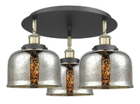 Ballston Semi-Flush Mount Satin Nickel