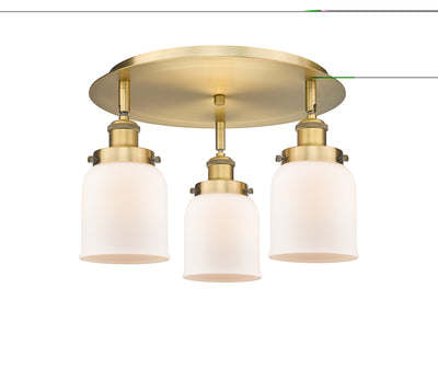 Cone 17-Inch 3-Light Semi-Flush Mount