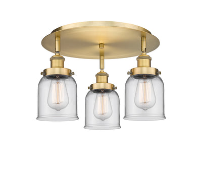 Cone 17-Inch 3-Light Semi-Flush Mount