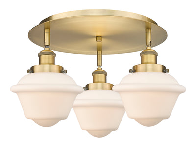 Oxford 19-Inch 3-Light Semi-Flush Mount