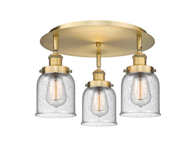 Cone 17-Inch 3-Light Semi-Flush Mount
