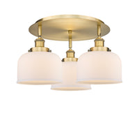 Ballston Semi-Flush Mount Satin Nickel