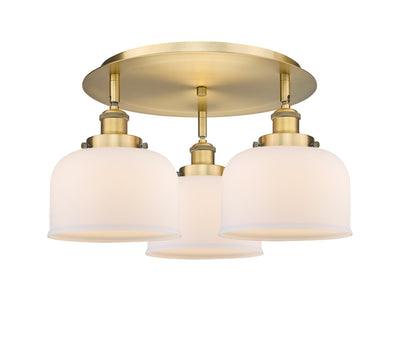 Ballston Semi-Flush Mount Satin Nickel