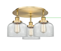 Ballston Semi-Flush Mount Satin Nickel