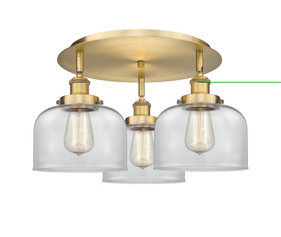 Ballston Semi-Flush Mount Satin Nickel