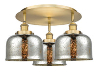 Ballston Semi-Flush Mount Satin Nickel