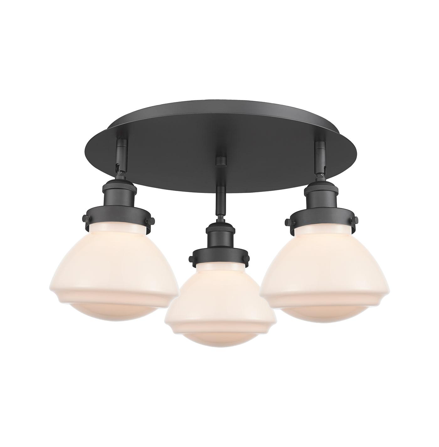 Ballston Semi-Flush Mount Satin Nickel