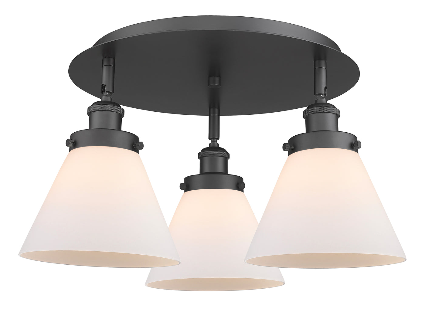 Ballston Semi-Flush Mount Satin Nickel