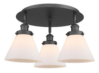 Ballston Semi-Flush Mount Satin Nickel