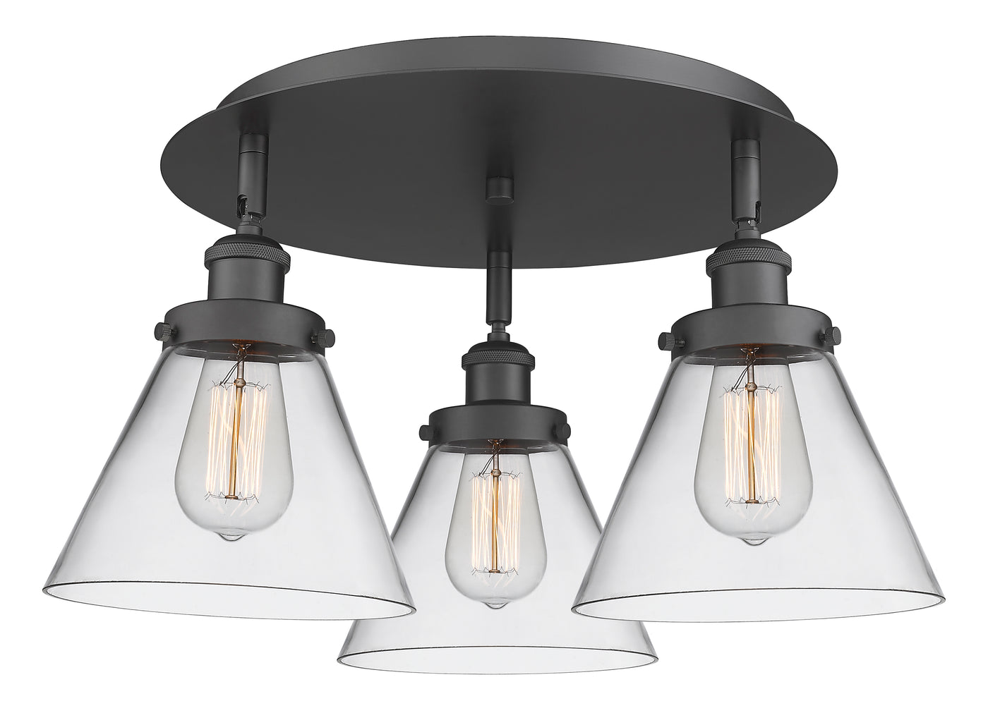 Ballston Semi-Flush Mount Satin Nickel