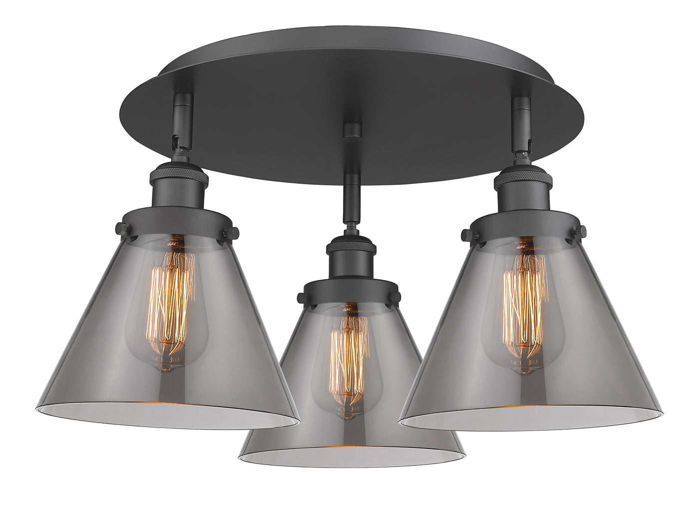 Ballston Semi-Flush Mount Satin Nickel