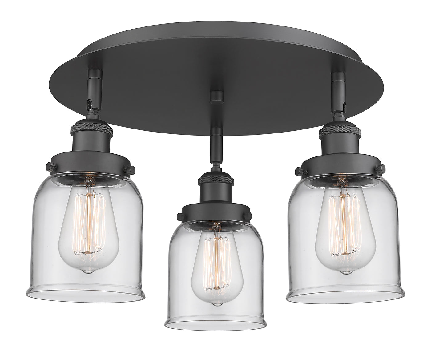 Ballston Semi-Flush Mount Satin Nickel