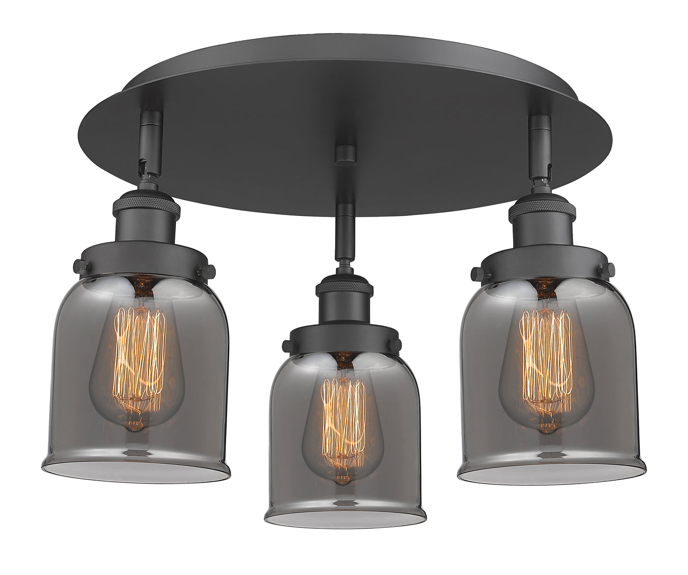 Ballston Semi-Flush Mount Satin Nickel