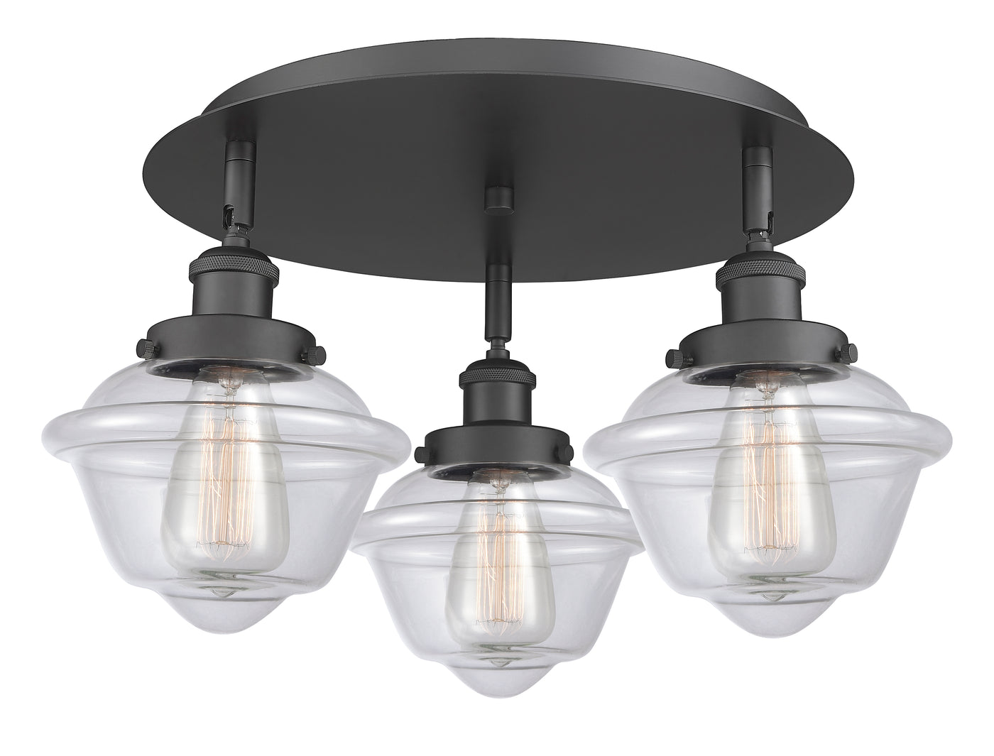 Ballston Semi-Flush Mount Satin Nickel
