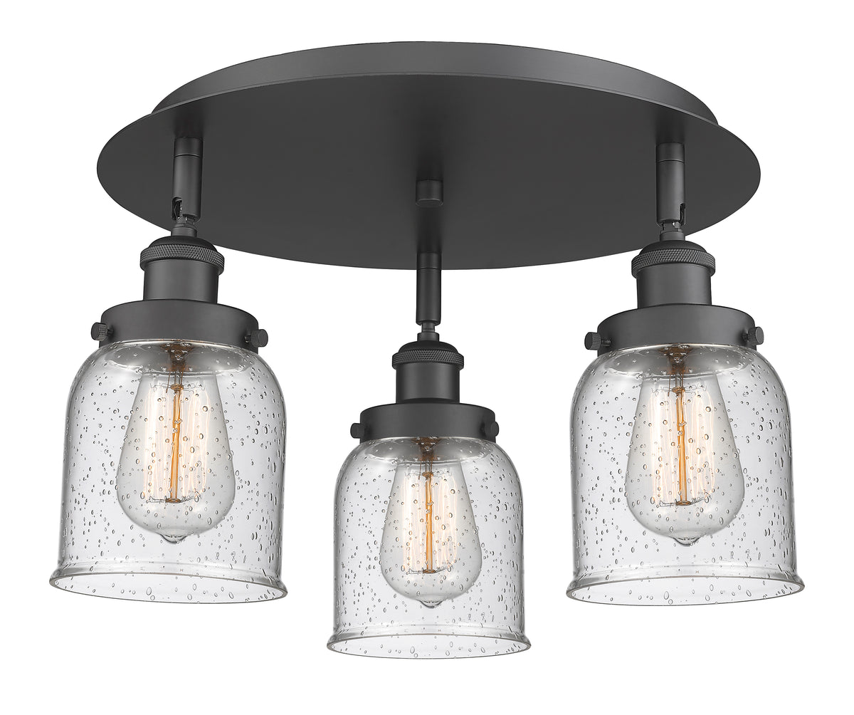 Cone 17-Inch 3-Light Semi-Flush Mount