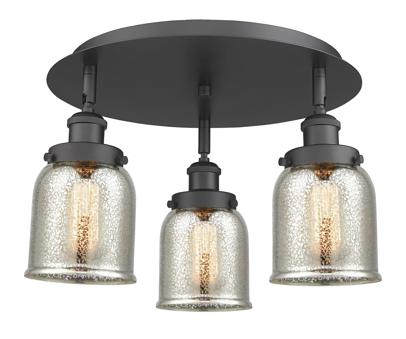 Ballston Semi-Flush Mount Satin Nickel