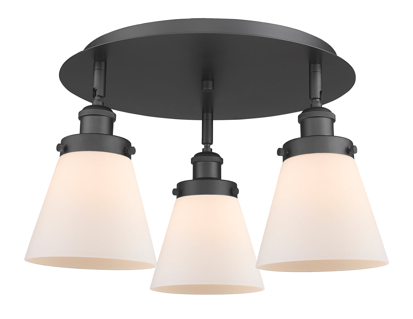 Ballston Semi-Flush Mount Satin Nickel Finish