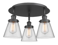 Ballston Semi-Flush Mount Satin Nickel Finish
