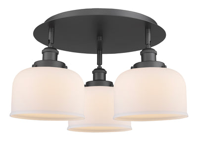 Ballston Semi-Flush Mount Satin Nickel