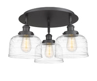 Ballston Semi-Flush Mount Satin Nickel