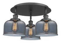 Ballston Semi-Flush Mount Satin Nickel