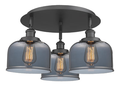 Ballston Semi-Flush Mount Satin Nickel