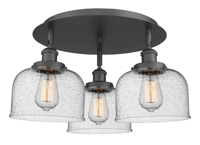 Ballston Semi-Flush Mount Satin Nickel