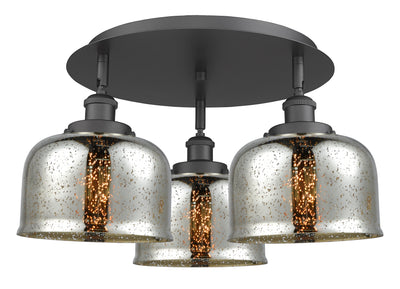 Ballston Semi-Flush Mount Satin Nickel