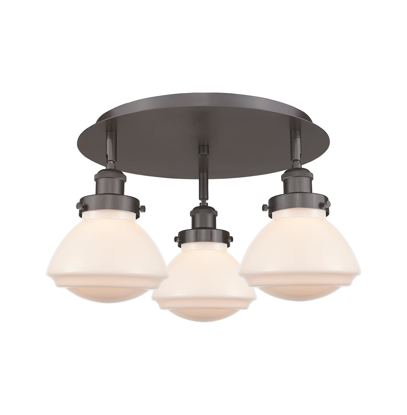 Ballston Semi-Flush Mount Satin Nickel