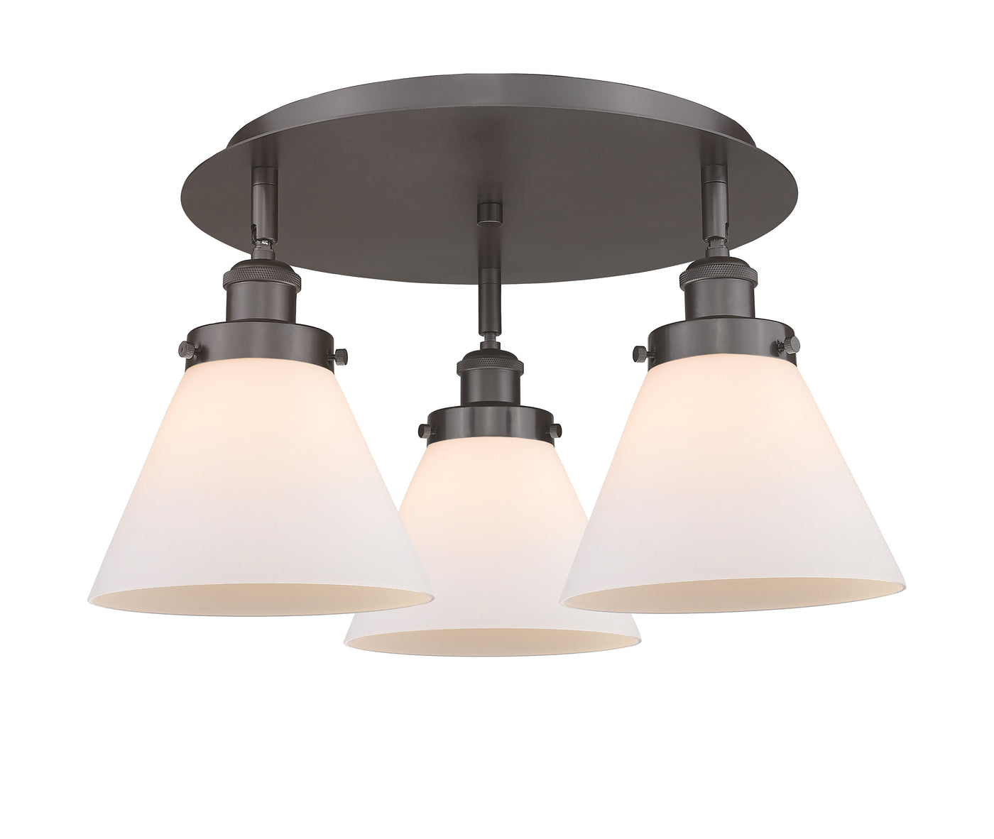 Ballston Semi-Flush Mount Satin Nickel