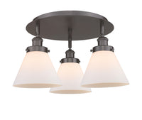 Ballston Semi-Flush Mount Satin Nickel