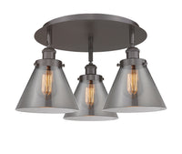 Ballston Semi-Flush Mount Satin Nickel