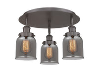 Ballston Semi-Flush Mount Satin Nickel