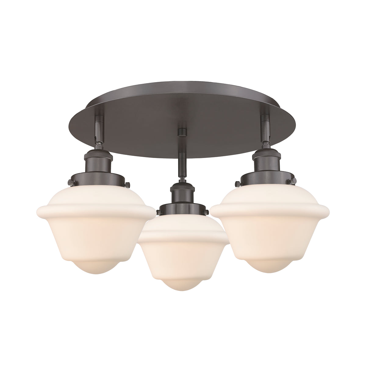 Oxford 19-Inch 3-Light Semi-Flush Mount