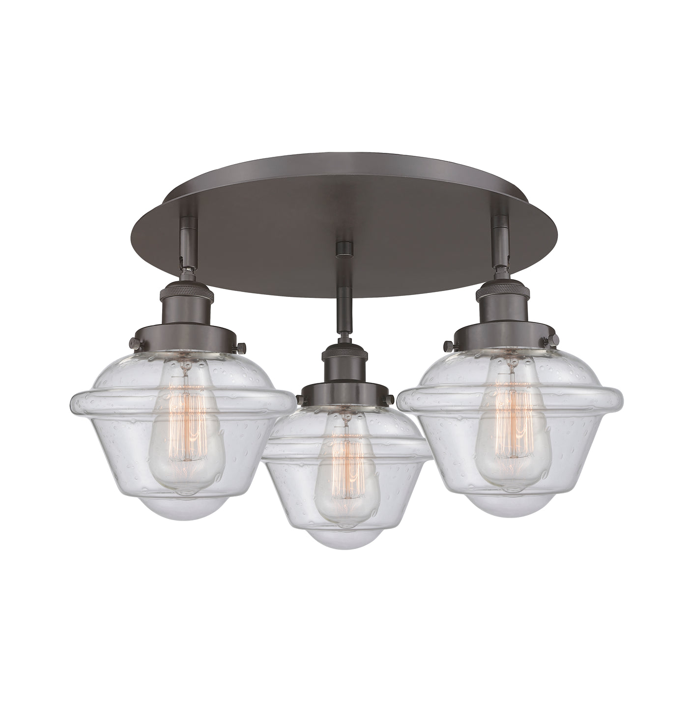 Ballston Semi-Flush Mount Satin Nickel