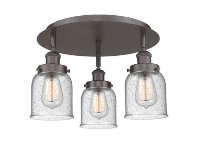 Cone 17-Inch 3-Light Semi-Flush Mount