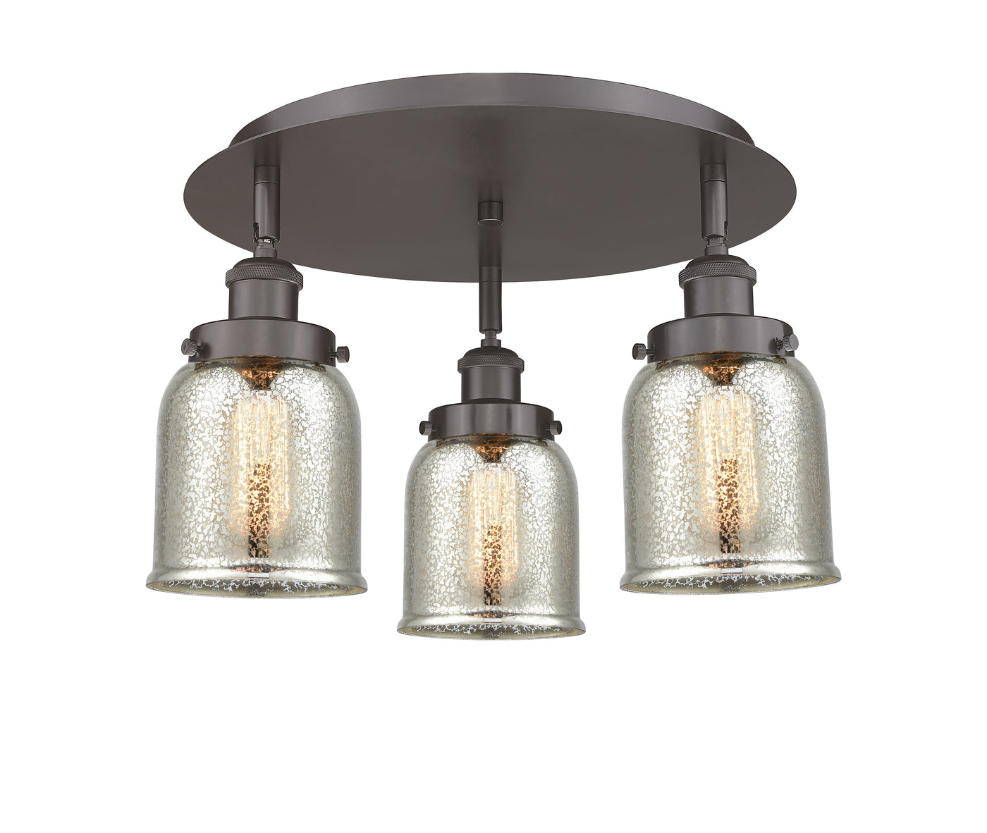 Ballston Semi-Flush Mount Satin Nickel