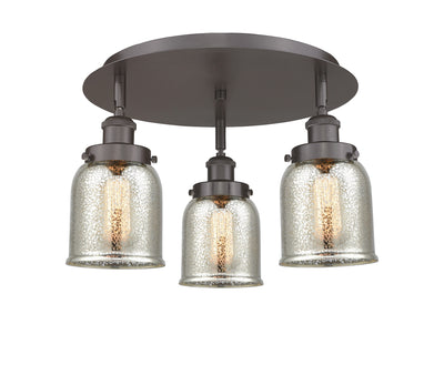 Cone 17-Inch 3-Light Semi-Flush Mount
