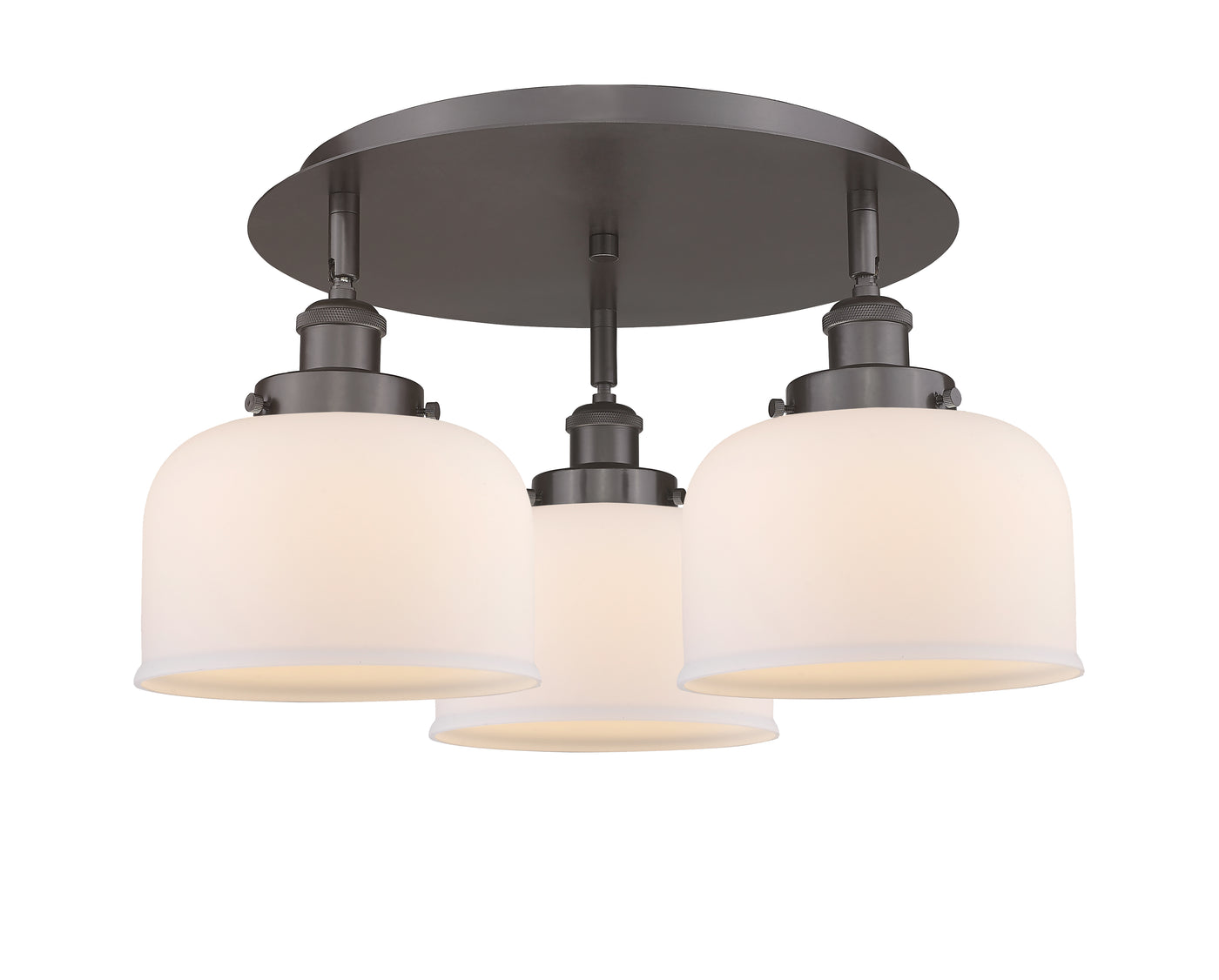 Ballston Semi-Flush Mount Satin Nickel